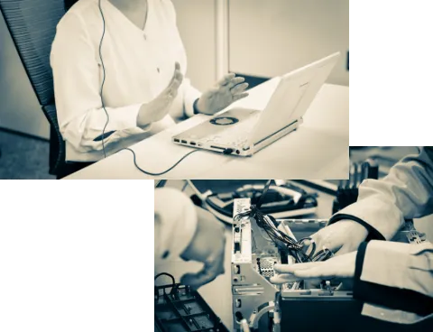 運用現場の写真